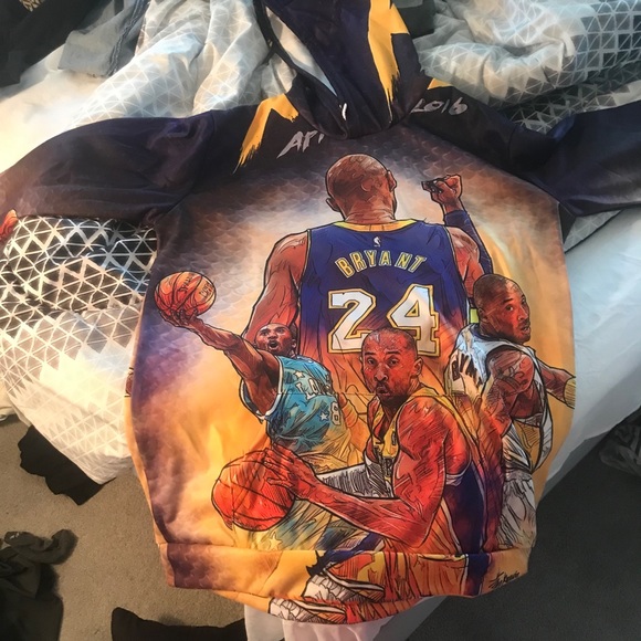 Kobe Bryant hoodie 3D - Picture 2 of 3